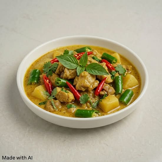Thai Style Curry Chicken (泰式咖哩雞)